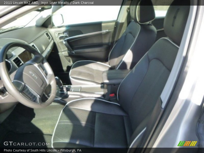 Ingot Silver Metallic / Dark Charcoal 2011 Lincoln MKZ AWD