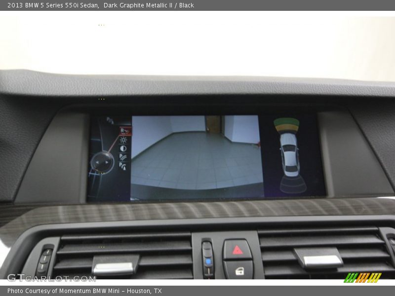 Dark Graphite Metallic II / Black 2013 BMW 5 Series 550i Sedan