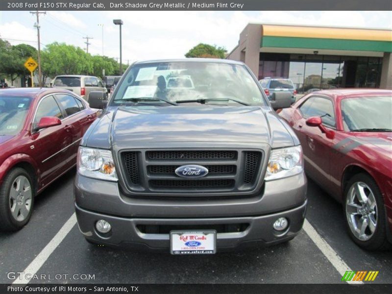 Dark Shadow Grey Metallic / Medium Flint Grey 2008 Ford F150 STX Regular Cab