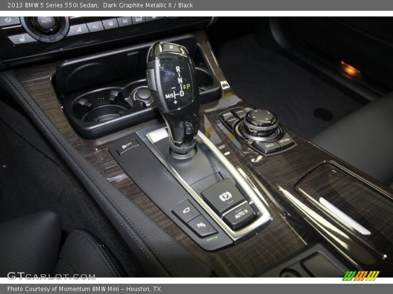 Dark Graphite Metallic II / Black 2013 BMW 5 Series 550i Sedan