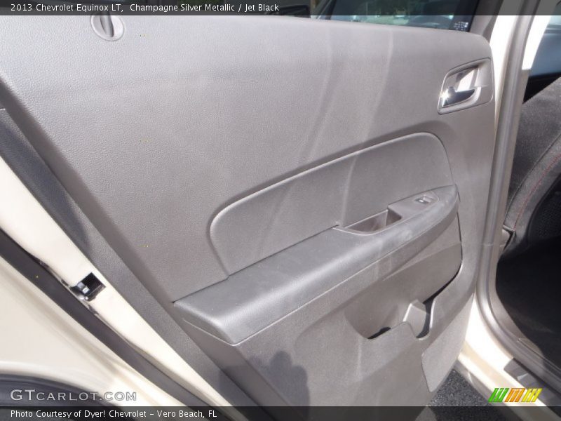 Champagne Silver Metallic / Jet Black 2013 Chevrolet Equinox LT