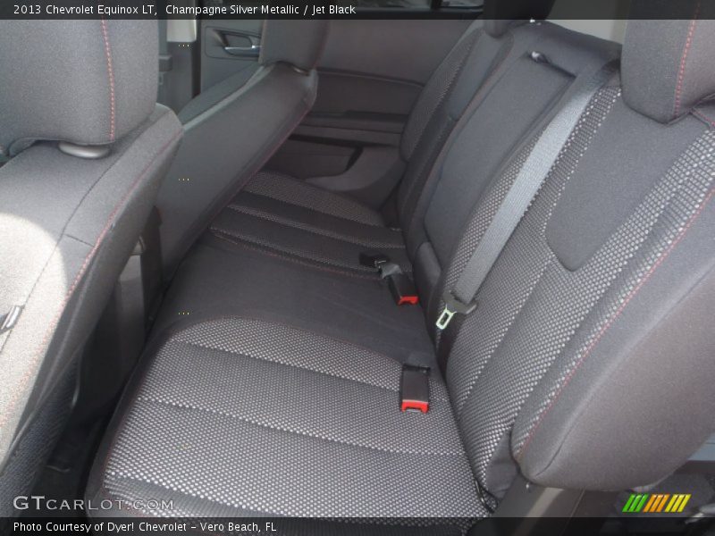 Champagne Silver Metallic / Jet Black 2013 Chevrolet Equinox LT