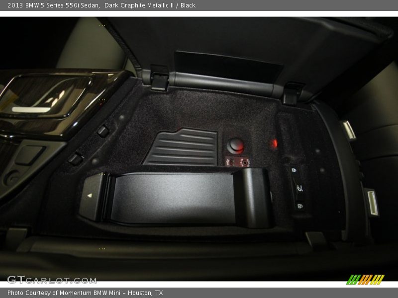Dark Graphite Metallic II / Black 2013 BMW 5 Series 550i Sedan