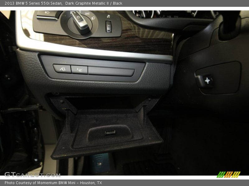 Dark Graphite Metallic II / Black 2013 BMW 5 Series 550i Sedan