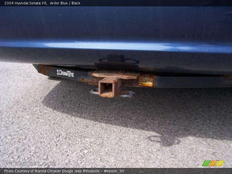 Ardor Blue / Black 2004 Hyundai Sonata V6