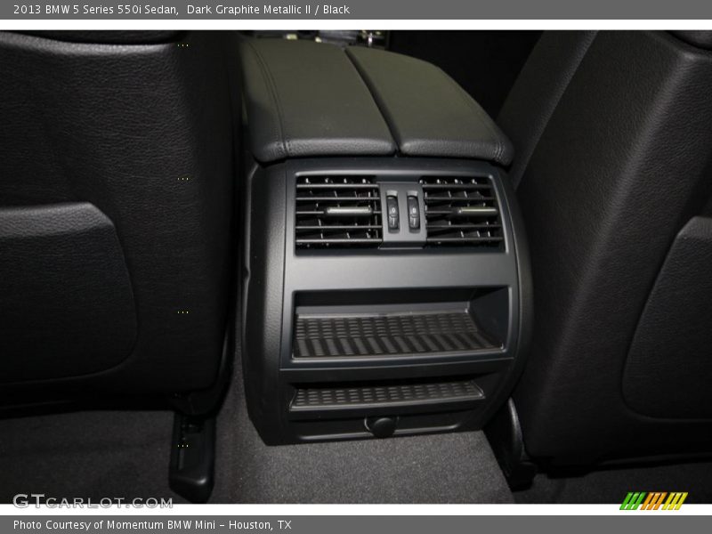Dark Graphite Metallic II / Black 2013 BMW 5 Series 550i Sedan