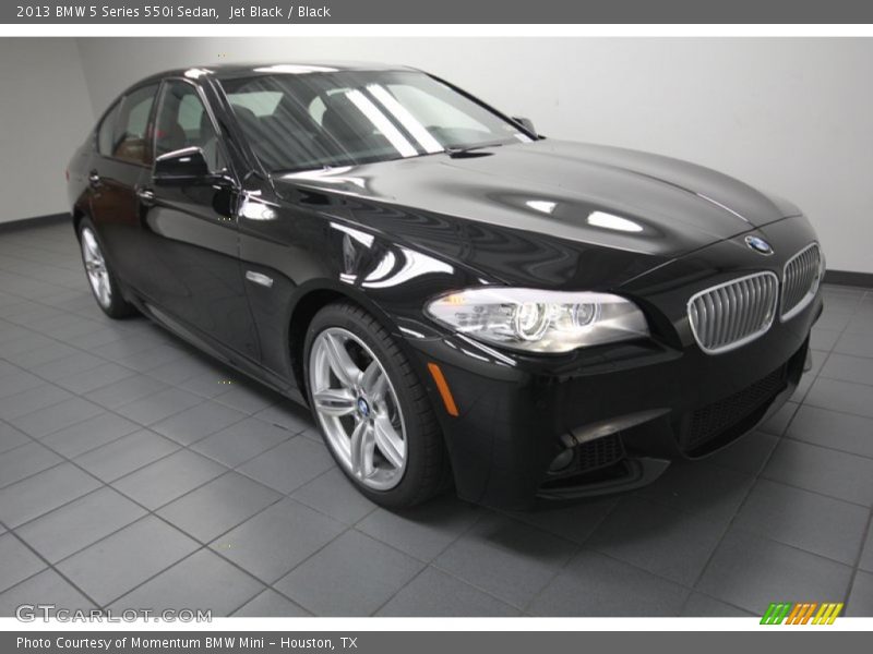 Jet Black / Black 2013 BMW 5 Series 550i Sedan