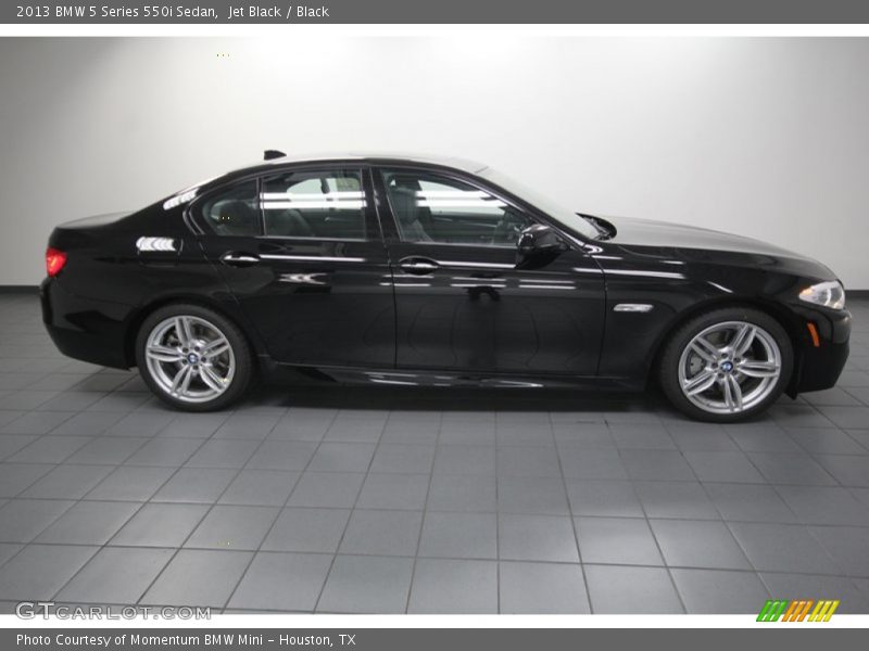 Jet Black / Black 2013 BMW 5 Series 550i Sedan