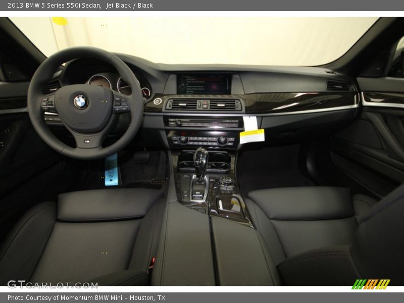 Jet Black / Black 2013 BMW 5 Series 550i Sedan