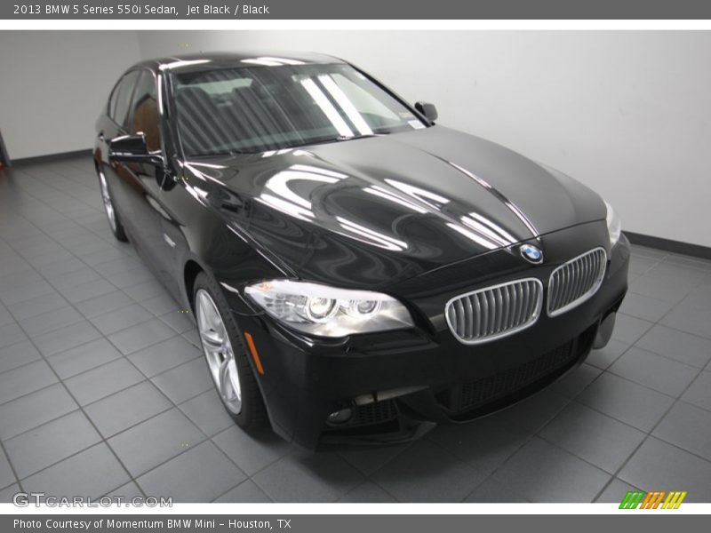 Jet Black / Black 2013 BMW 5 Series 550i Sedan
