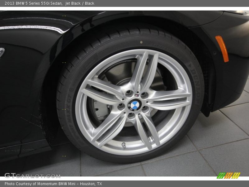 Jet Black / Black 2013 BMW 5 Series 550i Sedan