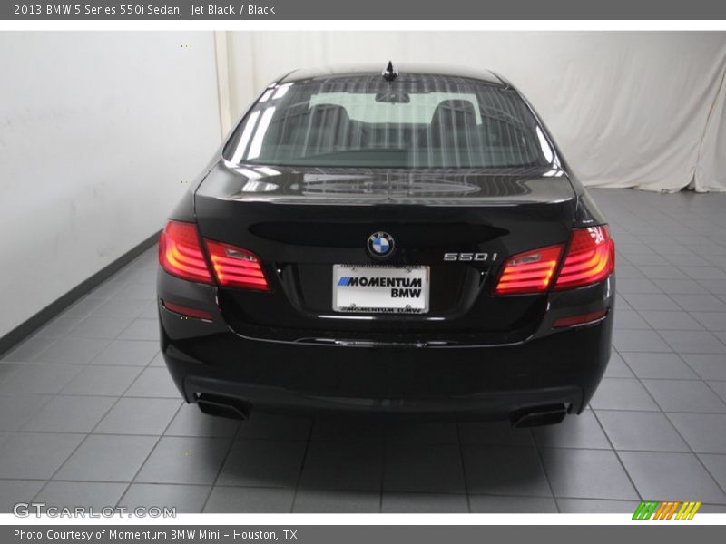 Jet Black / Black 2013 BMW 5 Series 550i Sedan