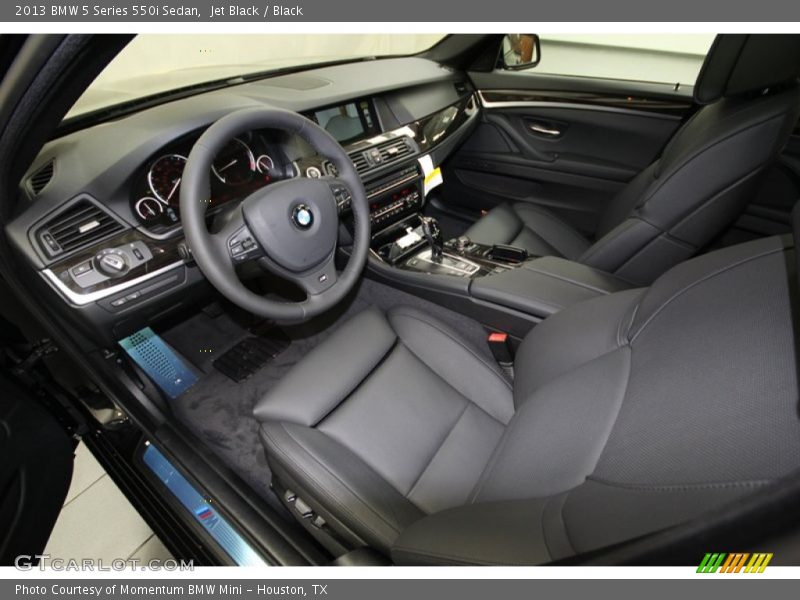 Jet Black / Black 2013 BMW 5 Series 550i Sedan