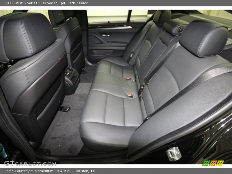 Jet Black / Black 2013 BMW 5 Series 550i Sedan