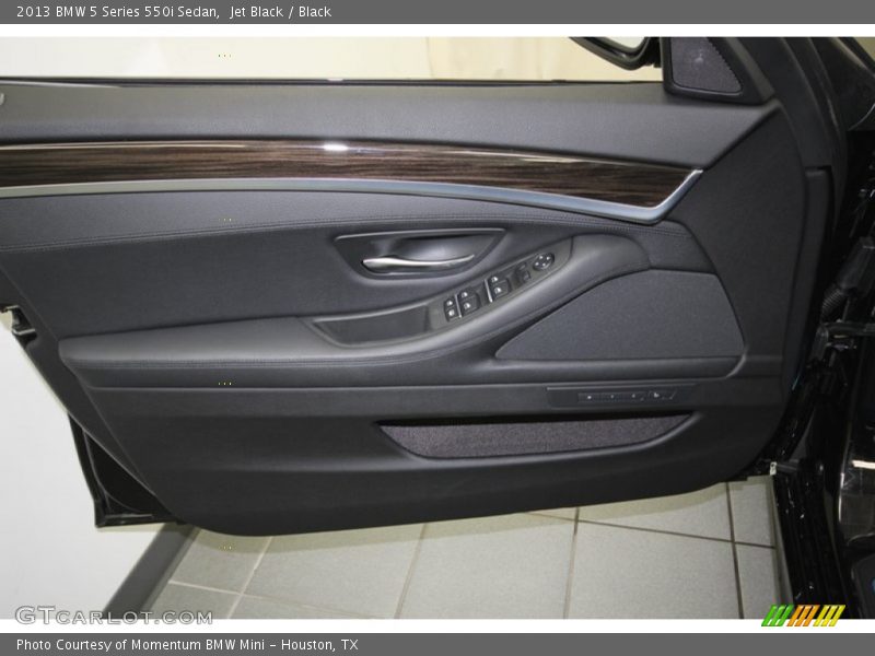 Jet Black / Black 2013 BMW 5 Series 550i Sedan