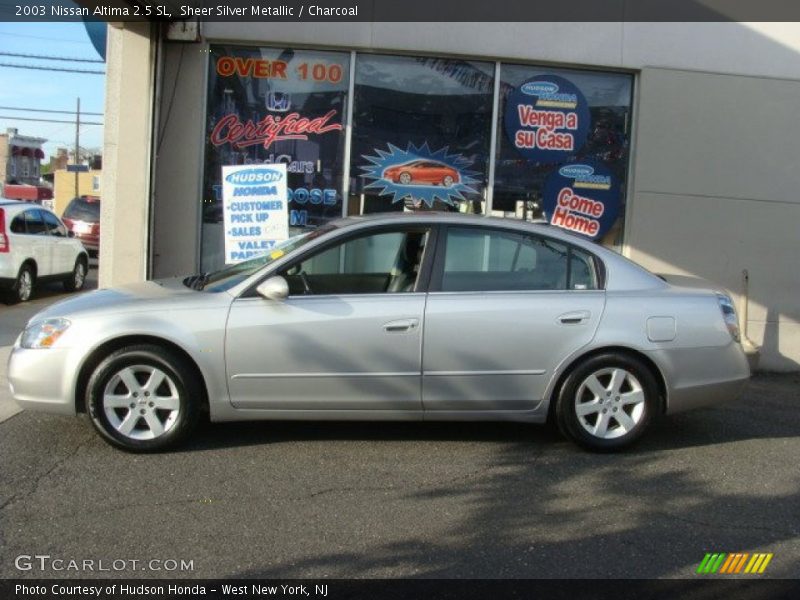 Sheer Silver Metallic / Charcoal 2003 Nissan Altima 2.5 SL