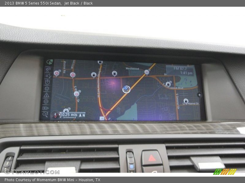 Jet Black / Black 2013 BMW 5 Series 550i Sedan