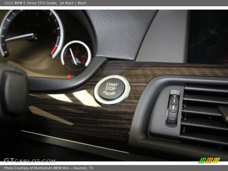 Jet Black / Black 2013 BMW 5 Series 550i Sedan