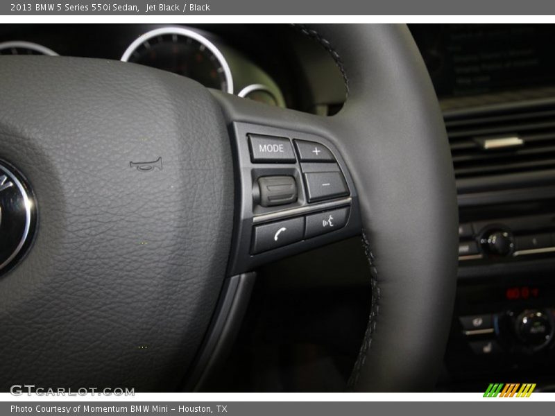 Jet Black / Black 2013 BMW 5 Series 550i Sedan