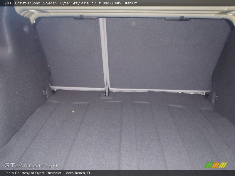 Cyber Gray Metallic / Jet Black/Dark Titanium 2013 Chevrolet Sonic LS Sedan