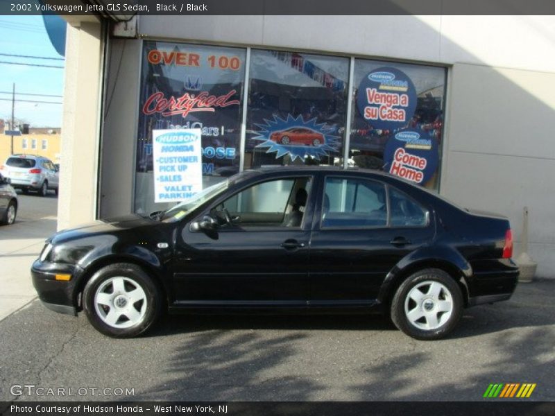 Black / Black 2002 Volkswagen Jetta GLS Sedan