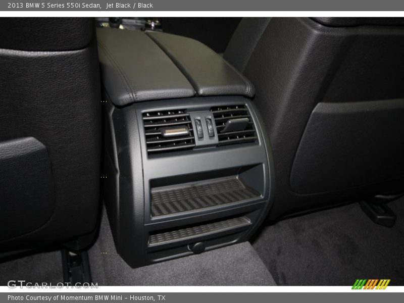 Jet Black / Black 2013 BMW 5 Series 550i Sedan
