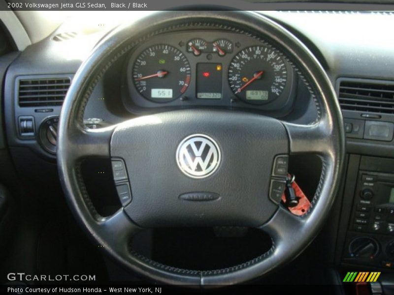 Black / Black 2002 Volkswagen Jetta GLS Sedan