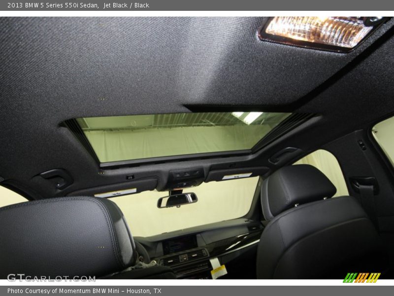 Jet Black / Black 2013 BMW 5 Series 550i Sedan