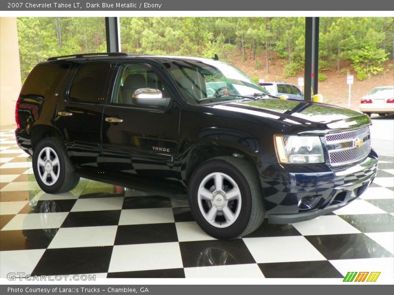 Dark Blue Metallic / Ebony 2007 Chevrolet Tahoe LT