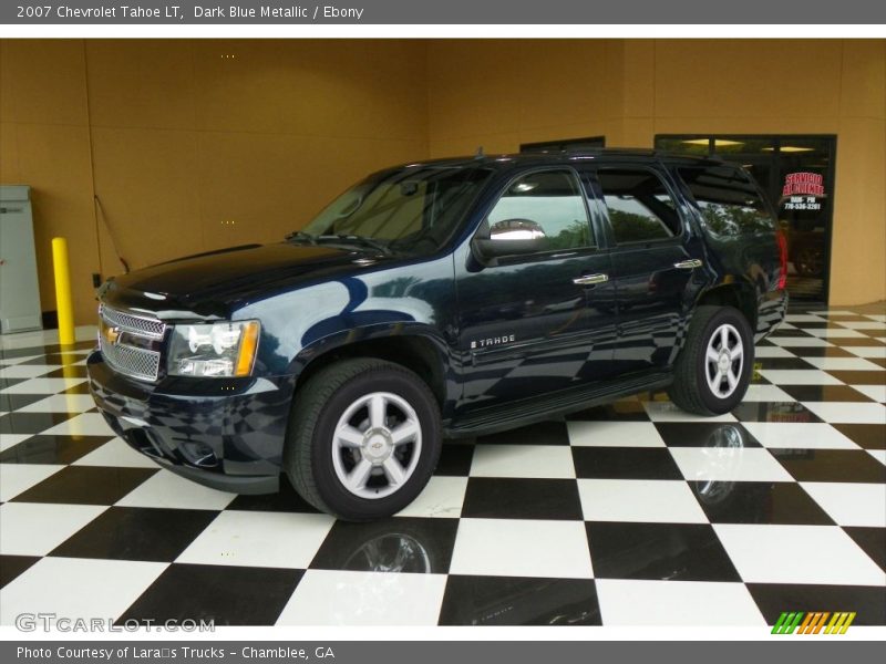 Dark Blue Metallic / Ebony 2007 Chevrolet Tahoe LT