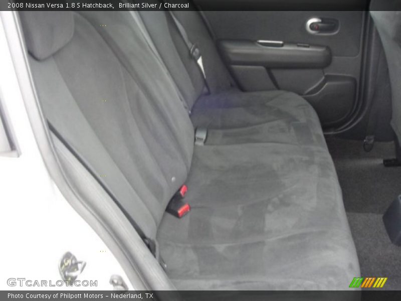 Brilliant Silver / Charcoal 2008 Nissan Versa 1.8 S Hatchback