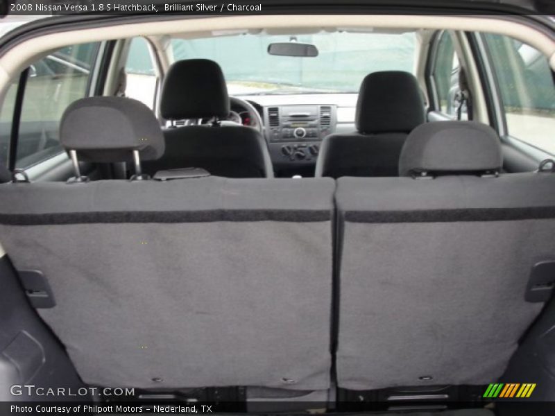 Brilliant Silver / Charcoal 2008 Nissan Versa 1.8 S Hatchback