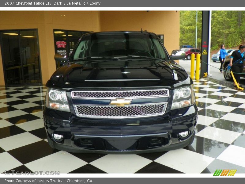Dark Blue Metallic / Ebony 2007 Chevrolet Tahoe LT