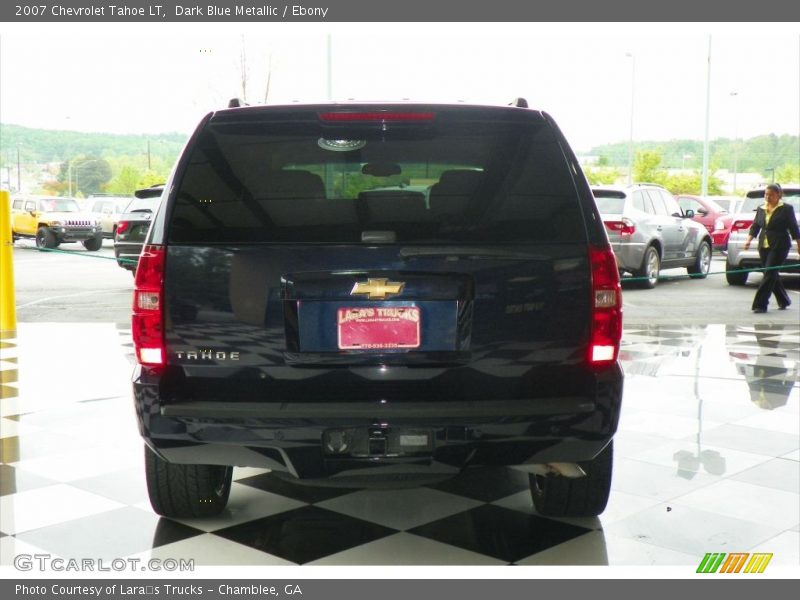 Dark Blue Metallic / Ebony 2007 Chevrolet Tahoe LT