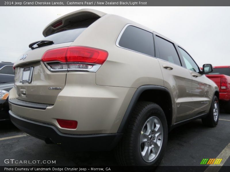 Cashmere Pearl / New Zealand Black/Light Frost 2014 Jeep Grand Cherokee Laredo