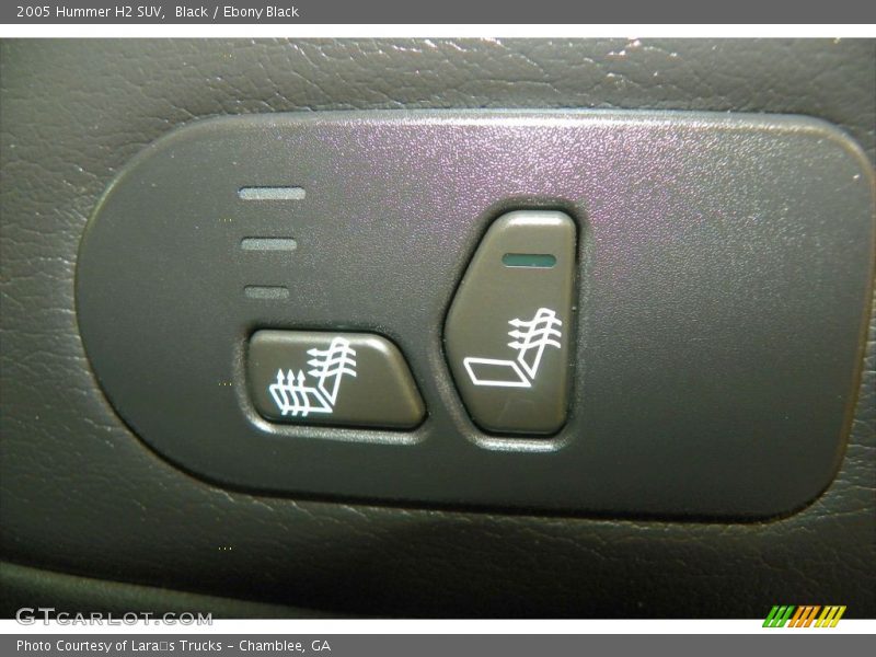 Controls of 2005 H2 SUV