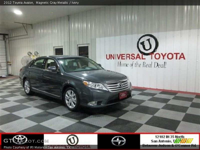 Magnetic Gray Metallic / Ivory 2012 Toyota Avalon