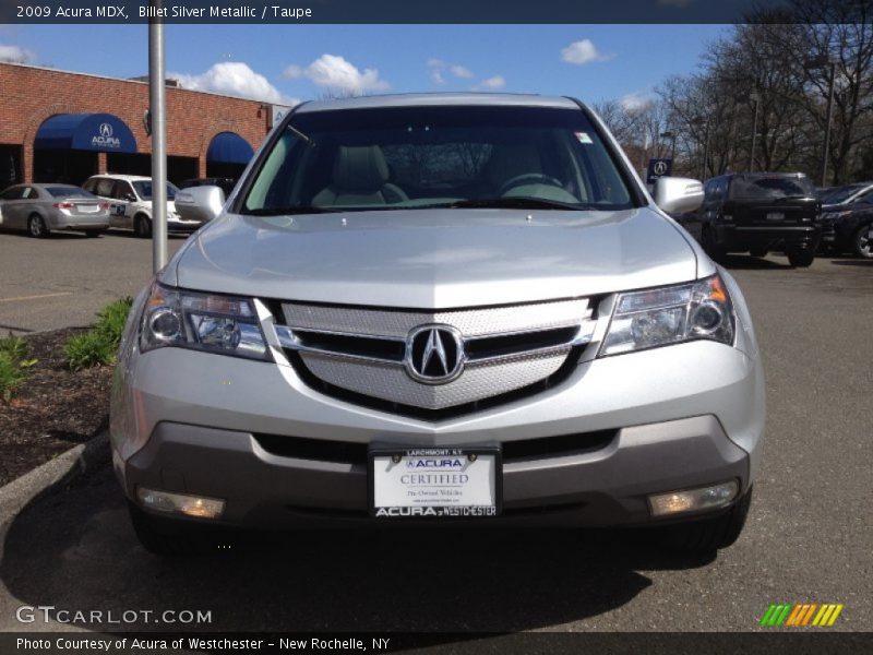 Billet Silver Metallic / Taupe 2009 Acura MDX