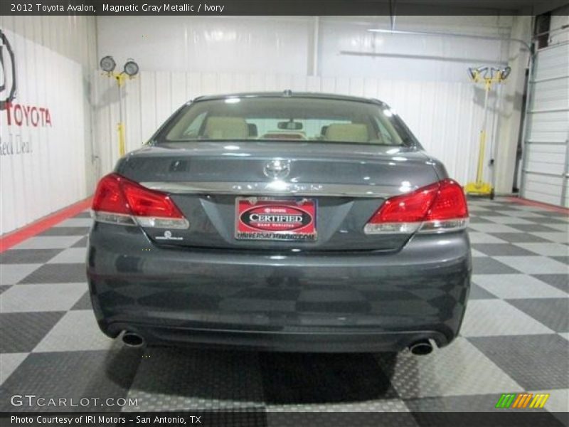 Magnetic Gray Metallic / Ivory 2012 Toyota Avalon