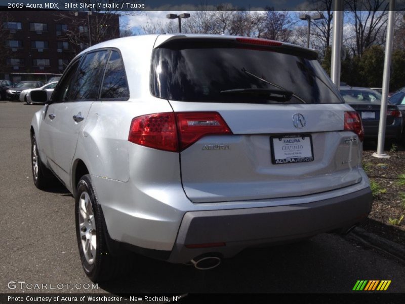 Billet Silver Metallic / Taupe 2009 Acura MDX