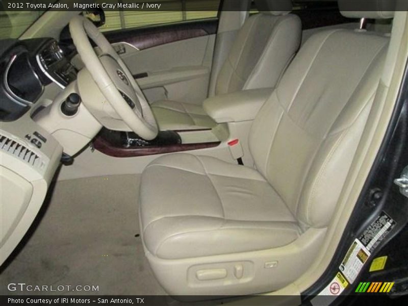 Magnetic Gray Metallic / Ivory 2012 Toyota Avalon