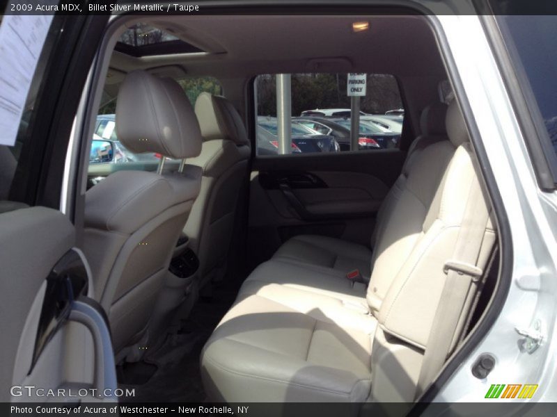 Billet Silver Metallic / Taupe 2009 Acura MDX