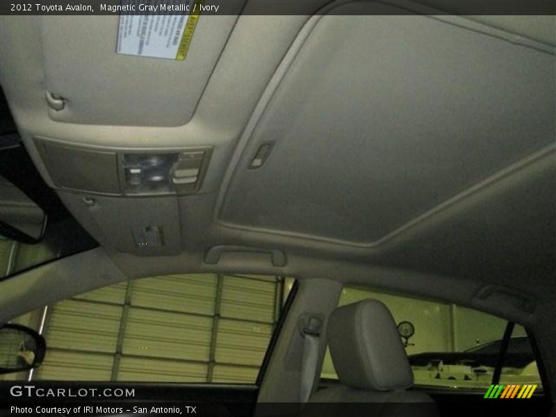Magnetic Gray Metallic / Ivory 2012 Toyota Avalon