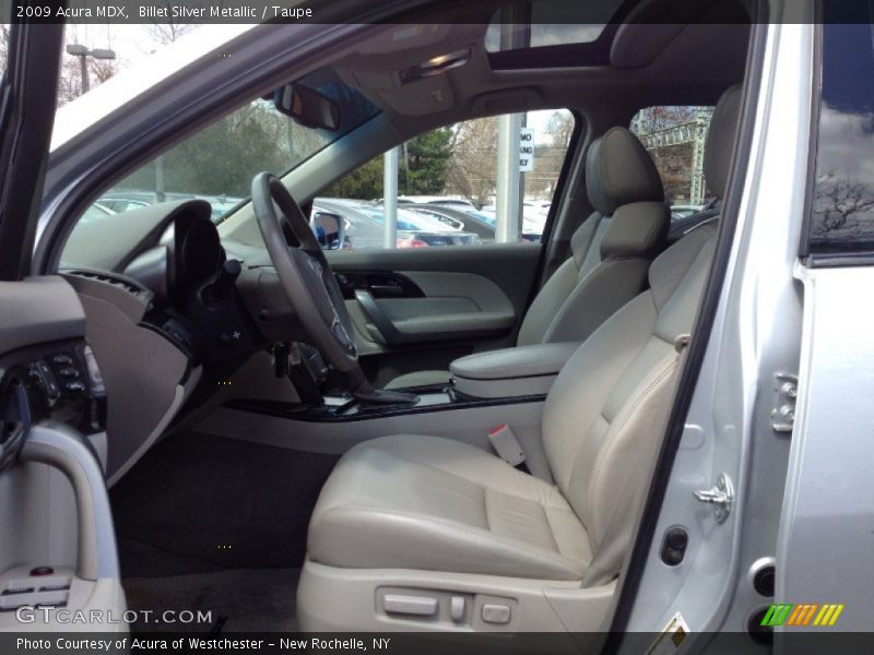 Billet Silver Metallic / Taupe 2009 Acura MDX