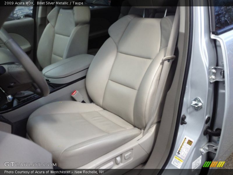 Billet Silver Metallic / Taupe 2009 Acura MDX