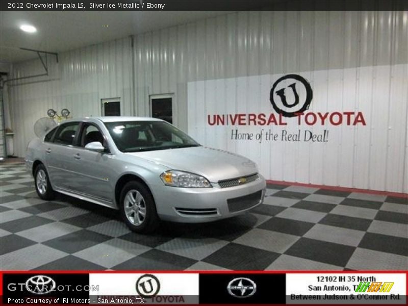 Silver Ice Metallic / Ebony 2012 Chevrolet Impala LS