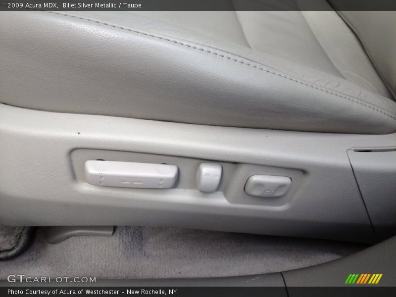 Billet Silver Metallic / Taupe 2009 Acura MDX