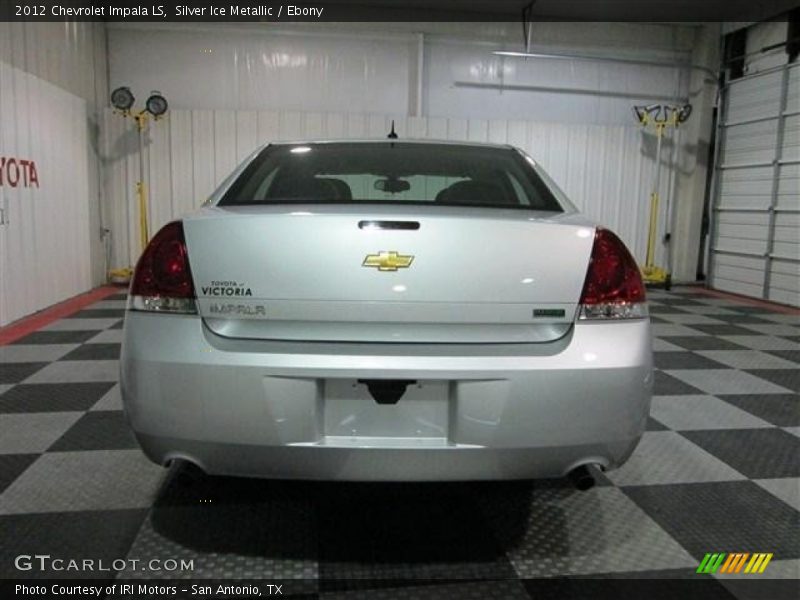 Silver Ice Metallic / Ebony 2012 Chevrolet Impala LS