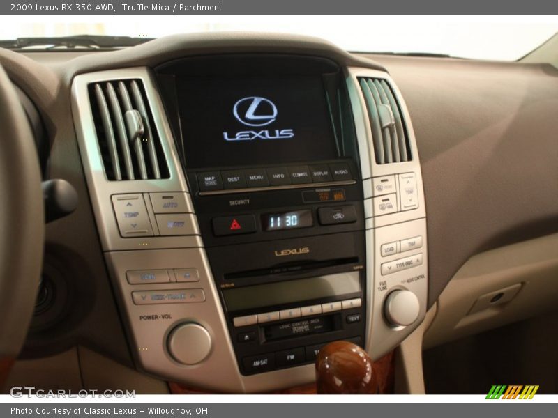 Truffle Mica / Parchment 2009 Lexus RX 350 AWD