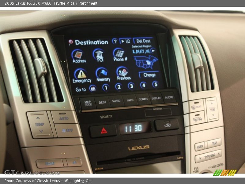 Truffle Mica / Parchment 2009 Lexus RX 350 AWD